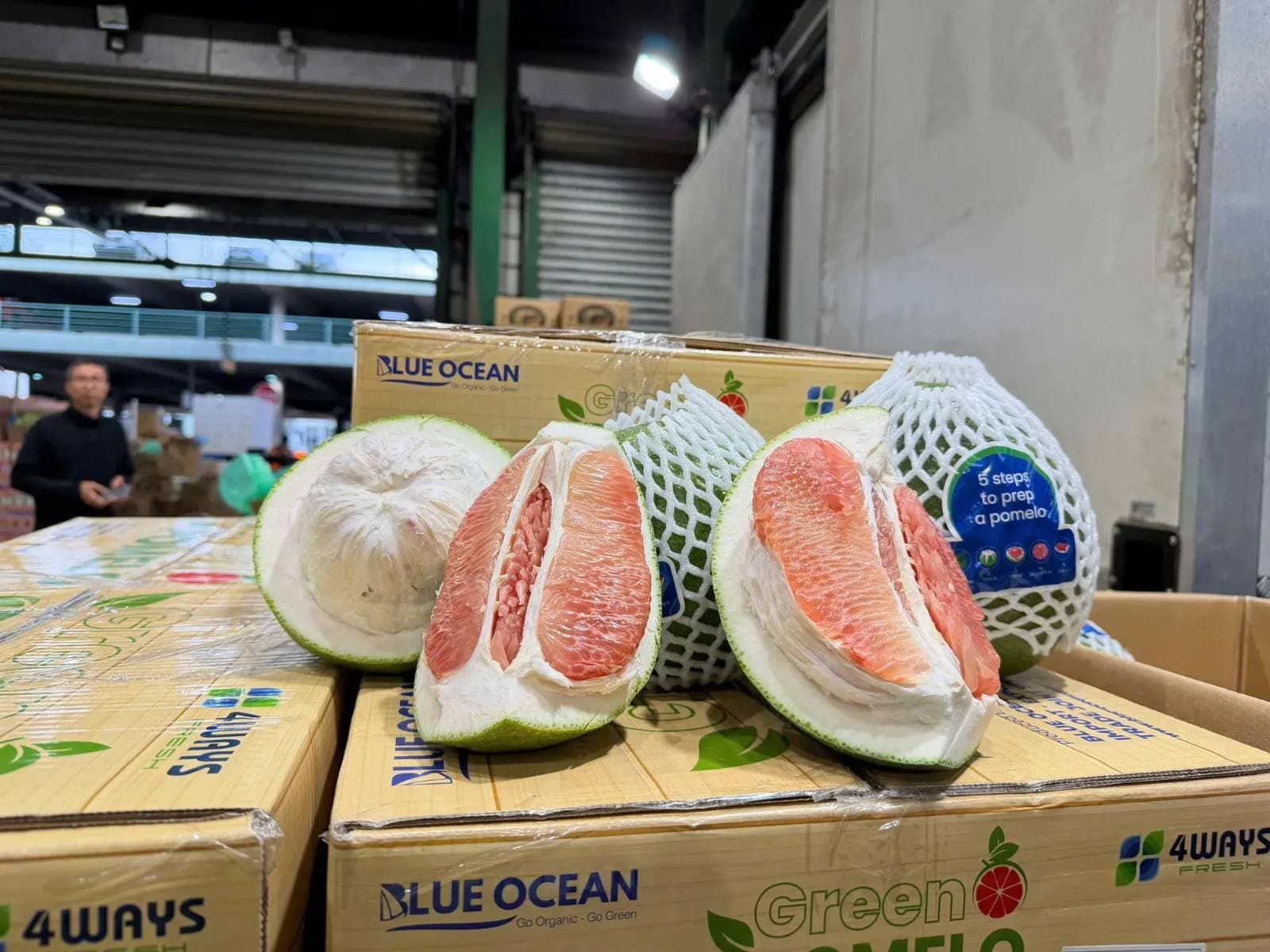 Bưởi tươi Việt Nam chính thức xuất khẩu sang thị trường Australia