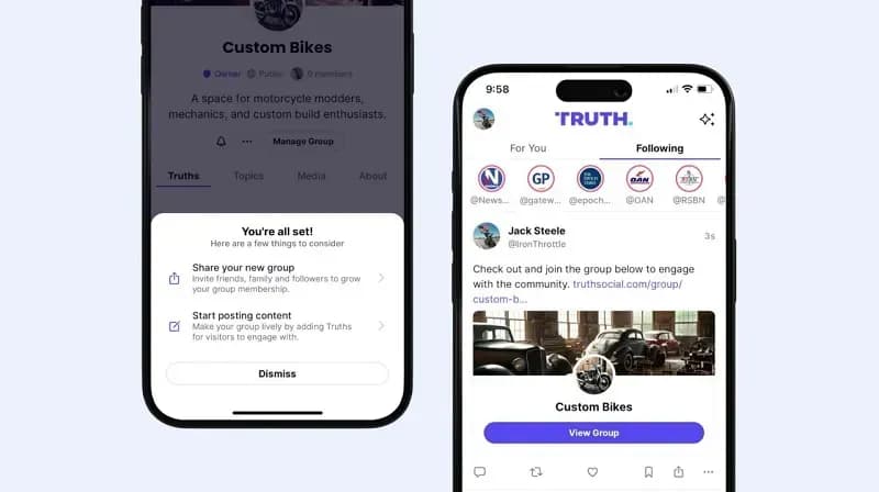 Trump Media tìm cách tách Truth Social thành doanh nghiệp độc lập