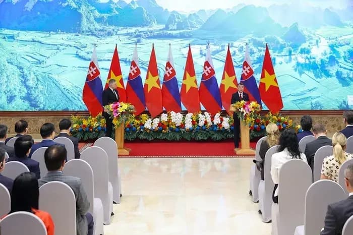 Việt Nam - Slovakia nâng cấp quan hệ lên Đối tác chiến lược