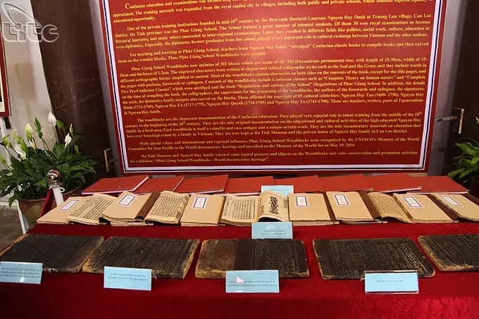 Mộc bản Trường học Phúc Giang - Di sản ký ức của một dòng họ tại Việt Nam