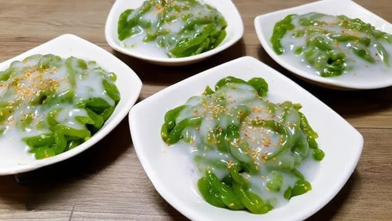 Bánh tằm ngọt - Món bánh dân gian gắn liền với ký ức tuổi thơ