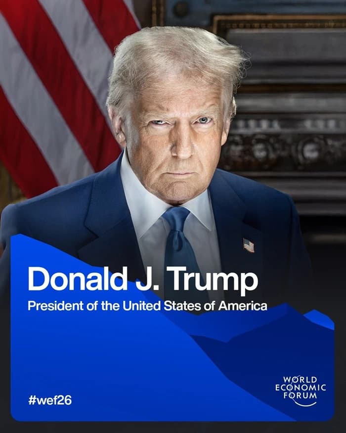 Tổng thống Trump sẽ là tâm điểm tại hội nghị WEF 2026?