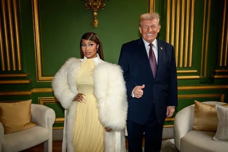 Rapper Nicki Minaj nhận “thẻ vàng Trump”