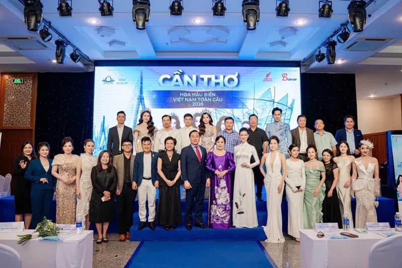 Khởi động cuộc thi hoa hậu biển Việt Nam toàn cầu 2026 tại TP. Cần Thơ