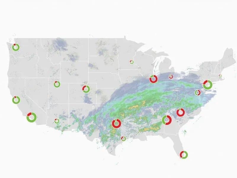 Hoa Kỳ: Hơn 9.000 chuyến bay cuối tuần bị hủy vì bão mùa đông lớn